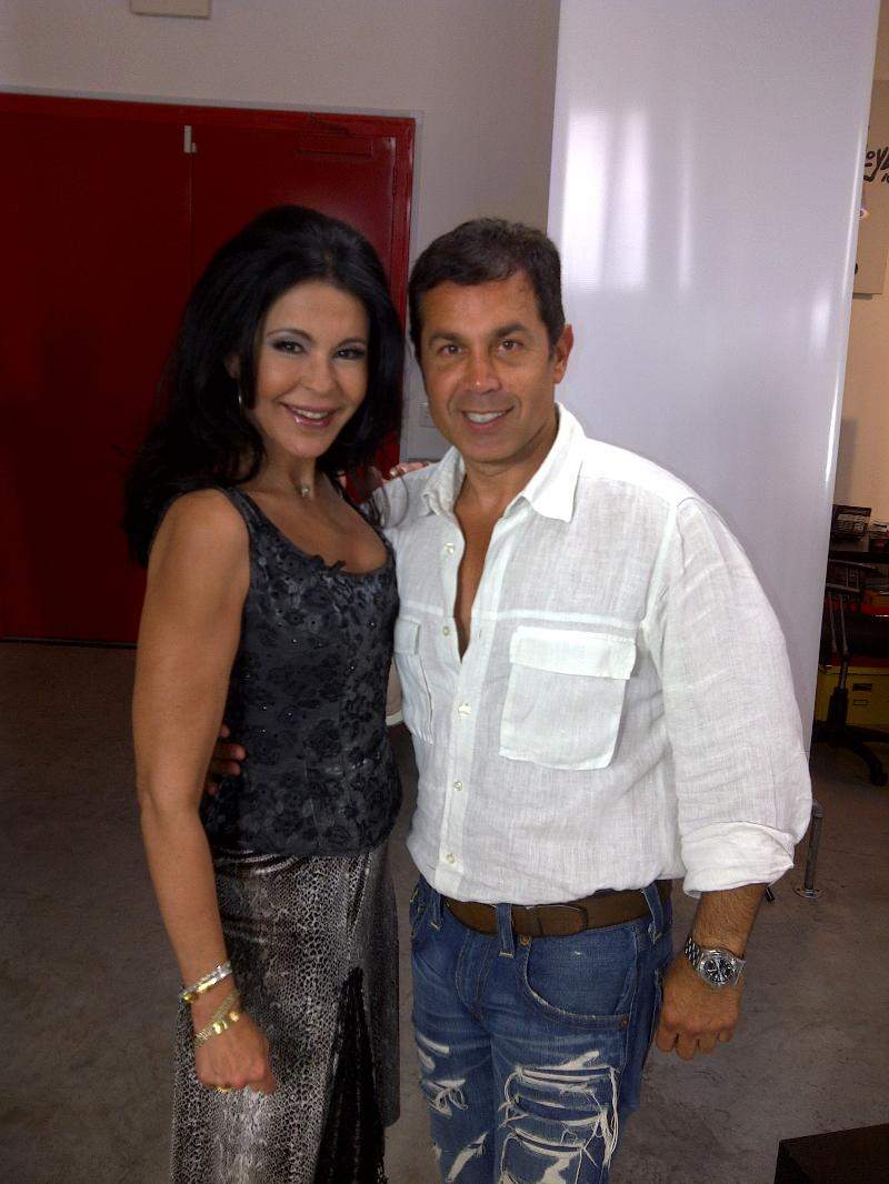 Maria Conchita Alonso y Miguel Sierralta