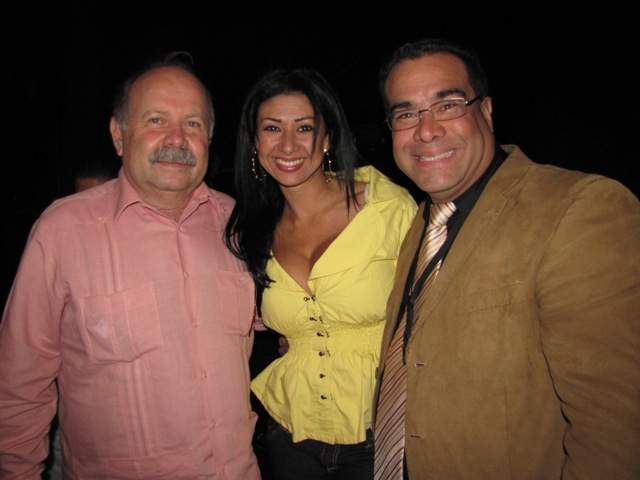 Wladimir Rojas, Edigre Carreño y Yovani Mayora.